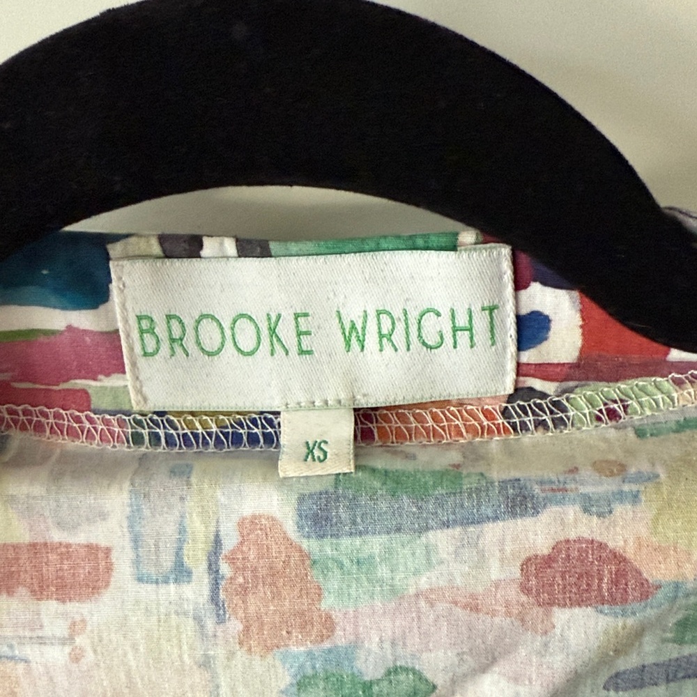 Brooke Wright Ruffle Sleeve Top - image 2